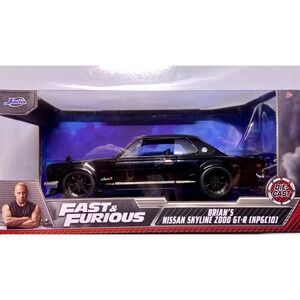 Fast & Furious Brian's Nissan Skyline 2000 GT-R (KPGC10) Paul Walker Jada 1/24